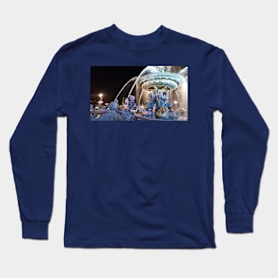 Paris Place de la Concorde Fountains Long Sleeve T-Shirt